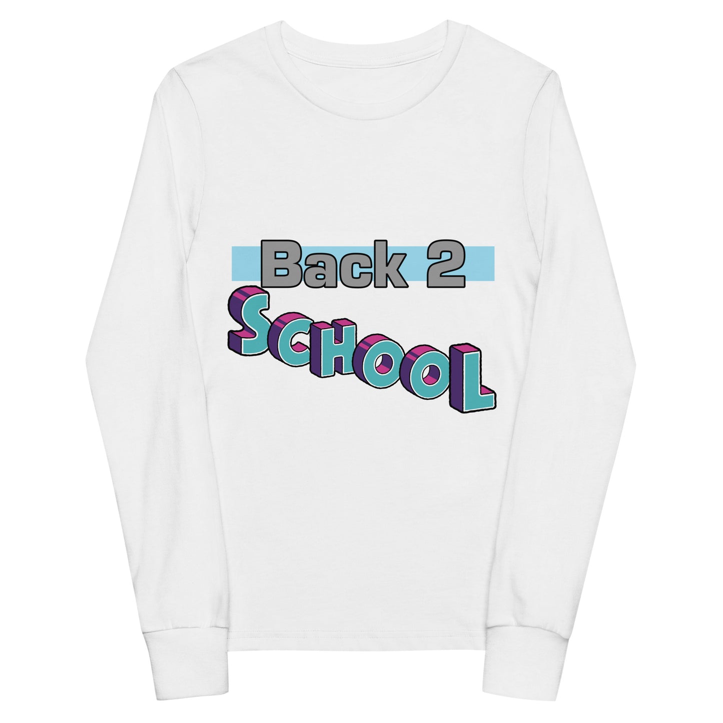 Back 2 School - Youth long sleeve tee