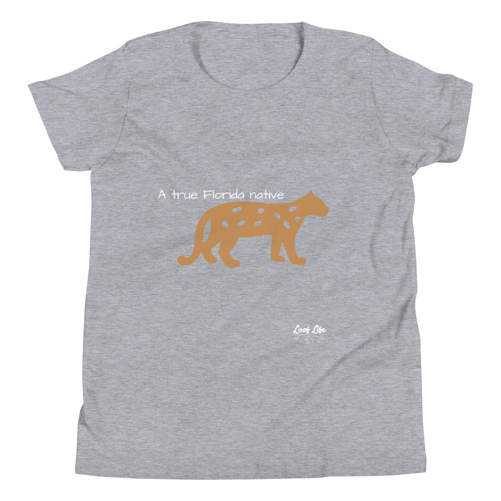 FL Native - Panther - Youth Short Sleeve T-Shirt
