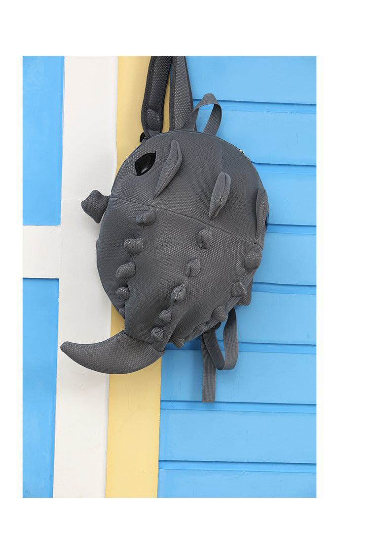 Three-dimensional Cartoon Dinosaur Backpack Children