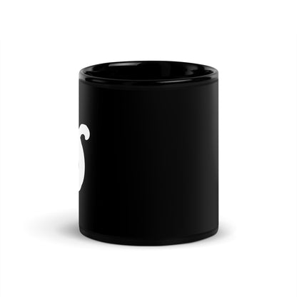 FL Alphabet Inspired D - Black Glossy Mug