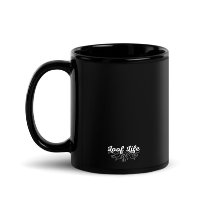 Wing It - Black Glossy Mug