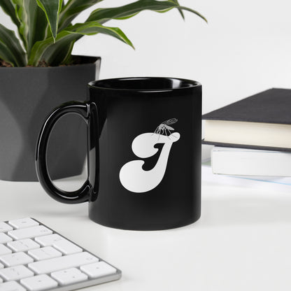 FL Alphabet Inspired I - Black Glossy Mug