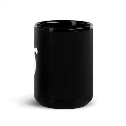 FL Alphabet Inspired D - Black Glossy Mug
