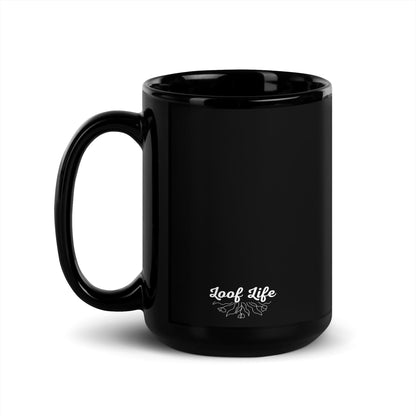 Wing It - Black Glossy Mug