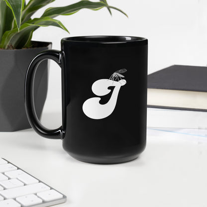 FL Alphabet Inspired I - Black Glossy Mug