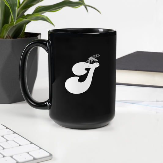 FL Alphabet Inspired I - Black Glossy Mug