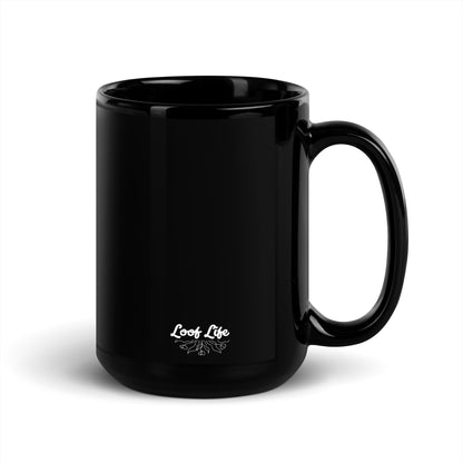 FL Alphabet Inspired D - Black Glossy Mug