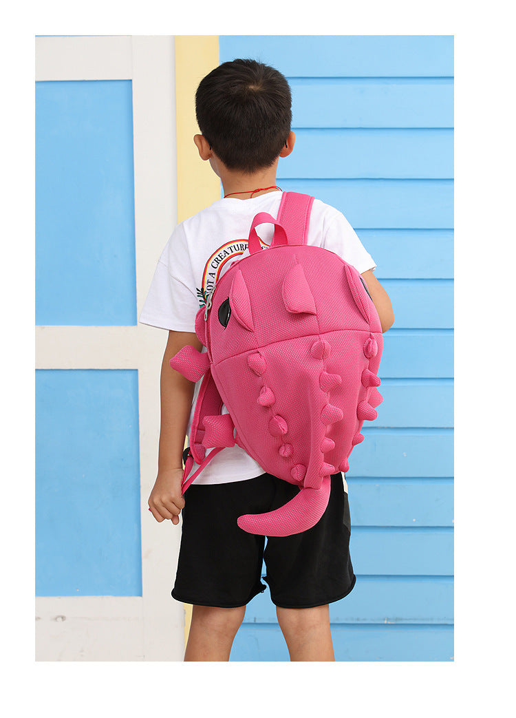 Three-dimensional Cartoon Dinosaur Backpack Children
