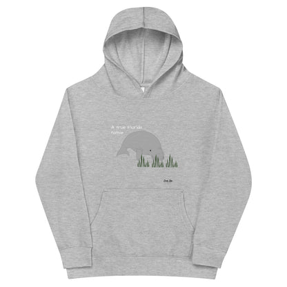 FL Native - Manatee - Kids fleece hoodie