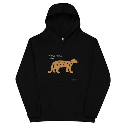FL Native - Panther - Kids fleece hoodie
