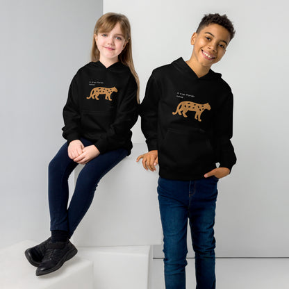 FL Native - Panther - Kids fleece hoodie