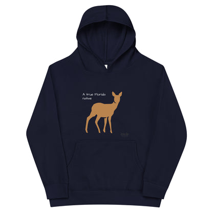 FL Native - Deer - Kids fleece hoodie