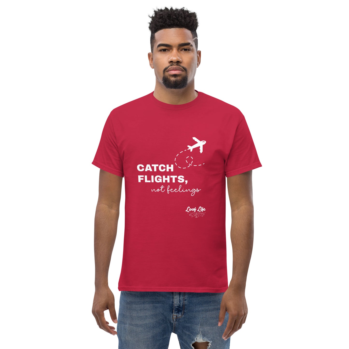 Catch Flights classic tee