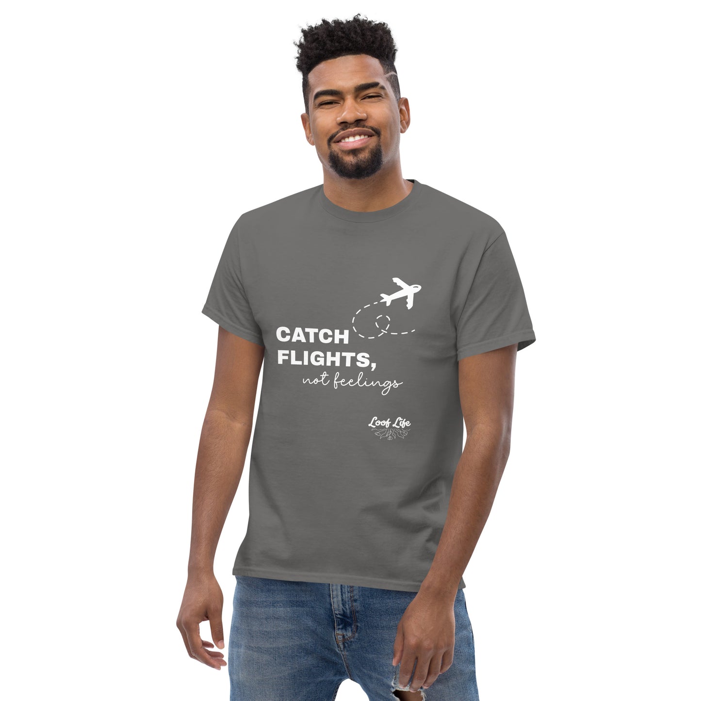 Catch Flights classic tee