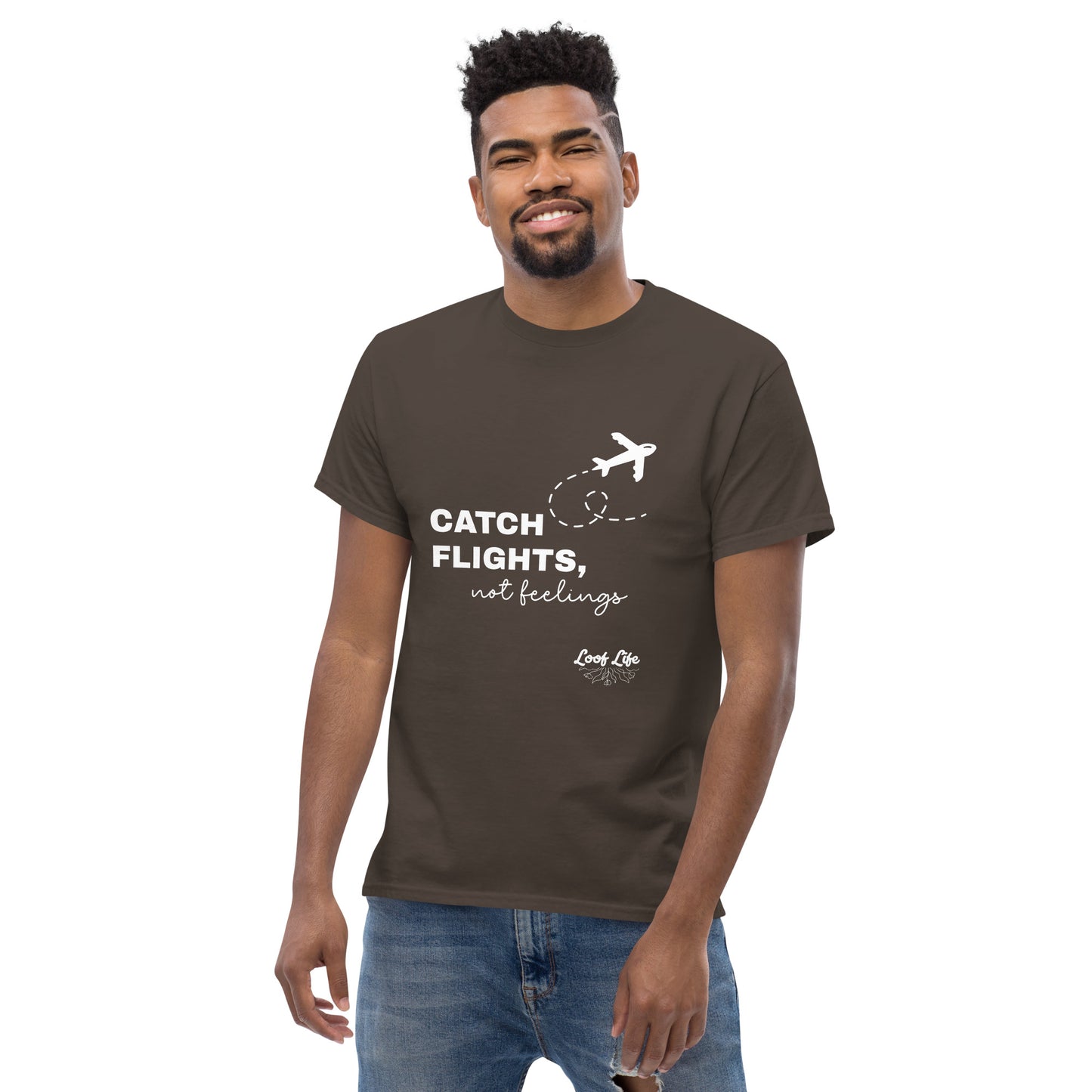 Catch Flights classic tee