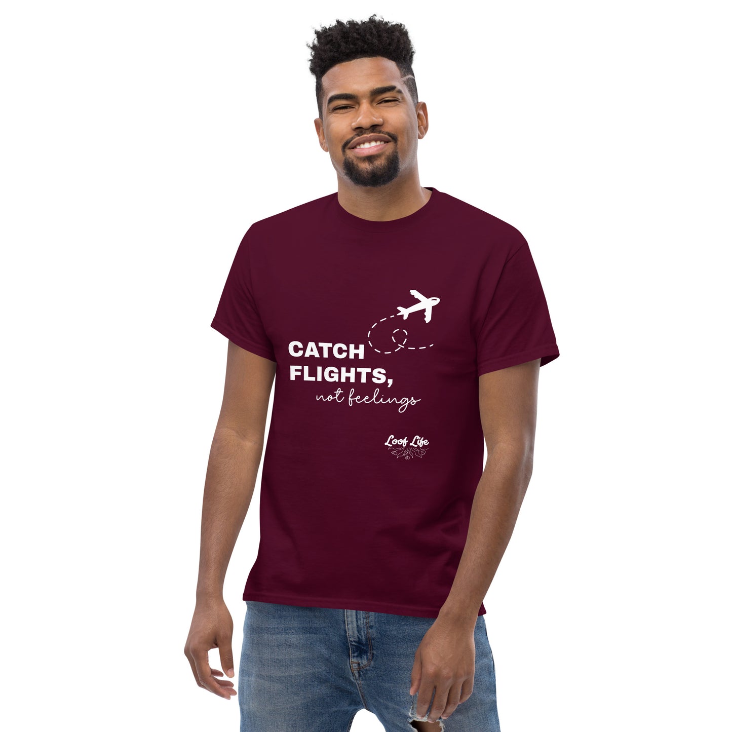 Catch Flights classic tee