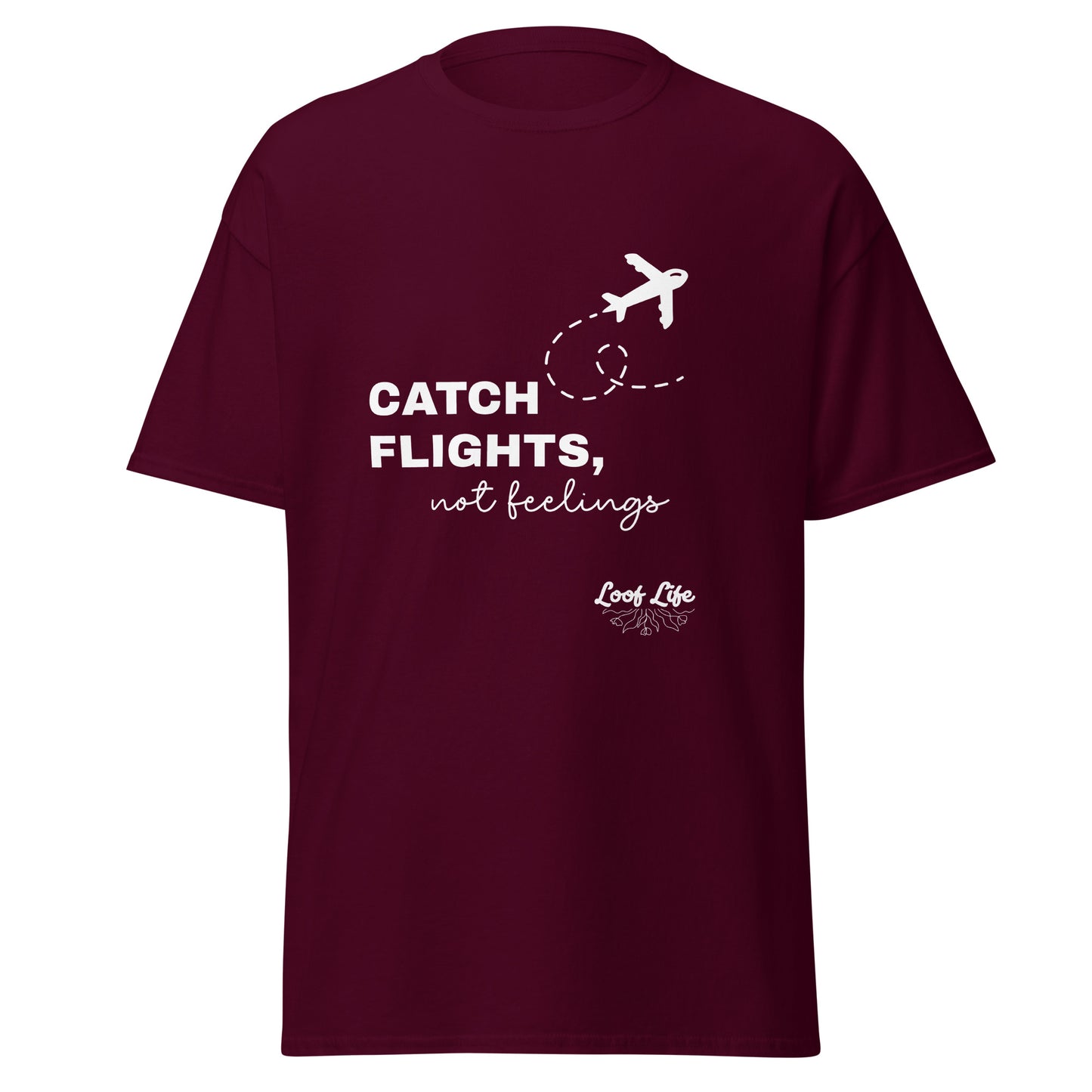 Catch Flights classic tee