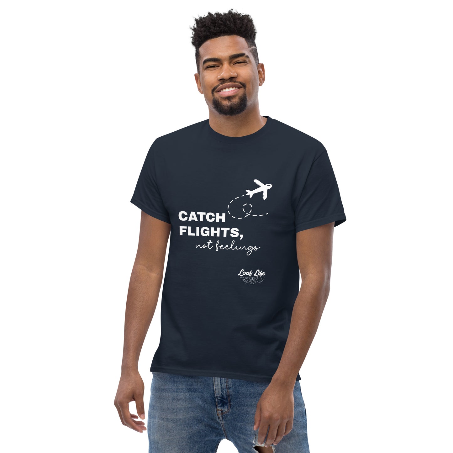 Catch Flights classic tee
