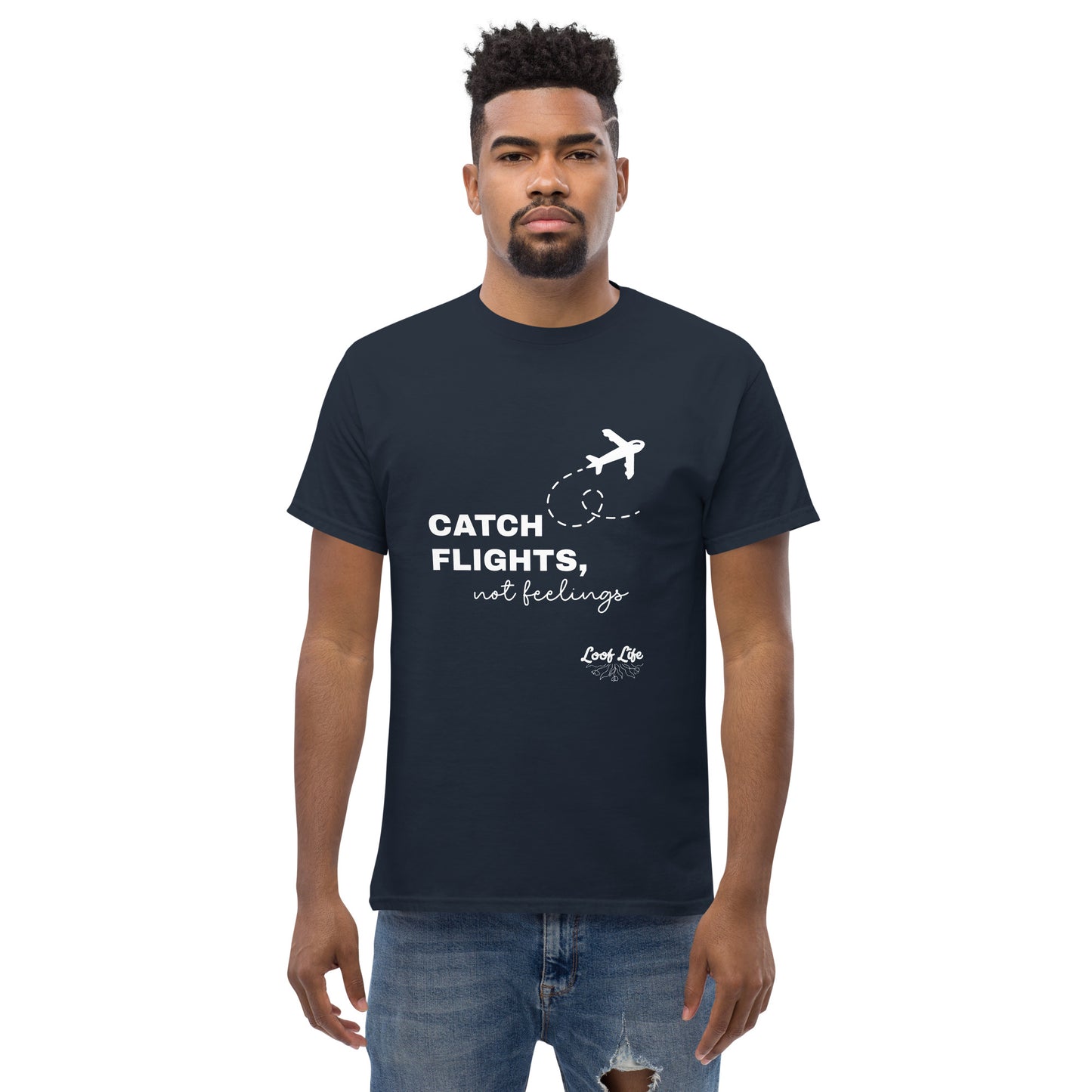 Catch Flights classic tee