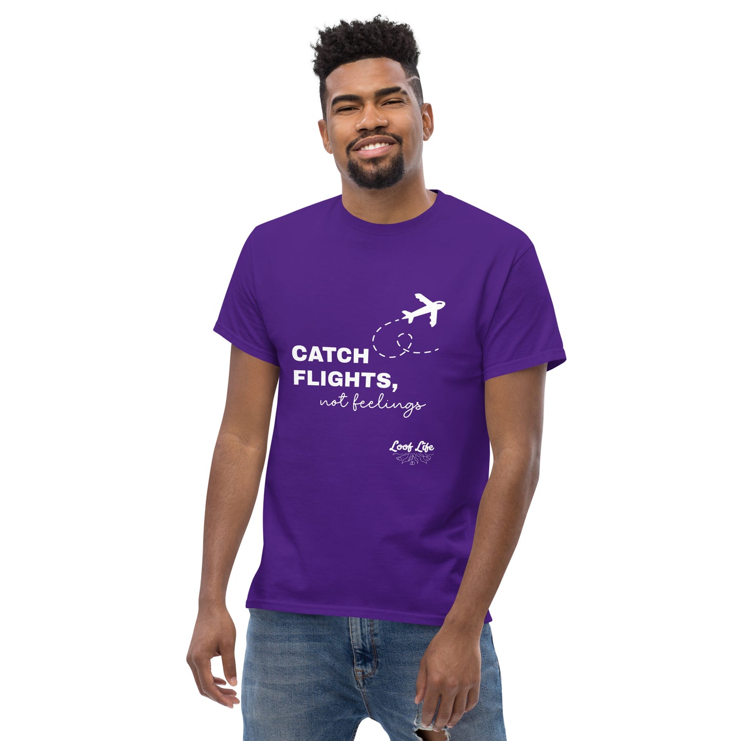 Catch Flights classic tee