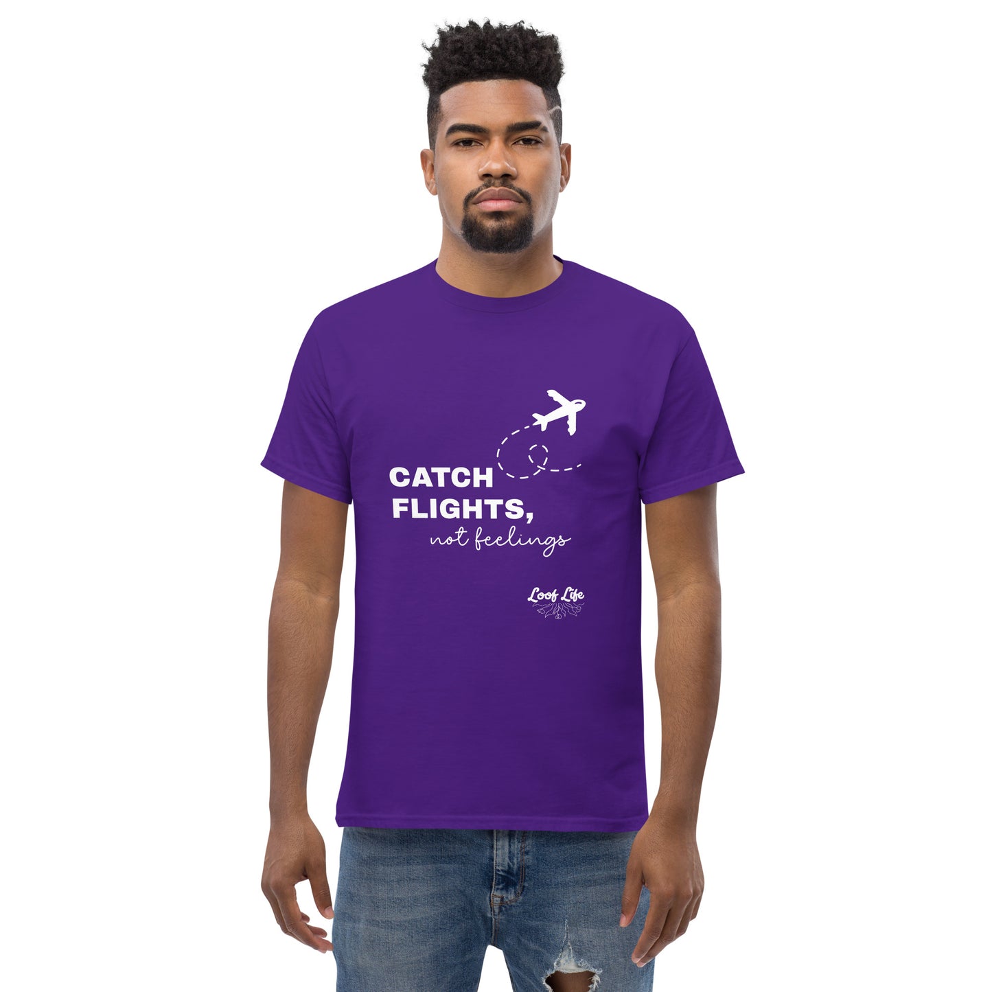 Catch Flights classic tee