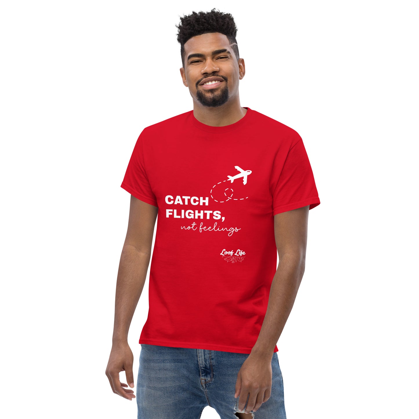 Catch Flights classic tee