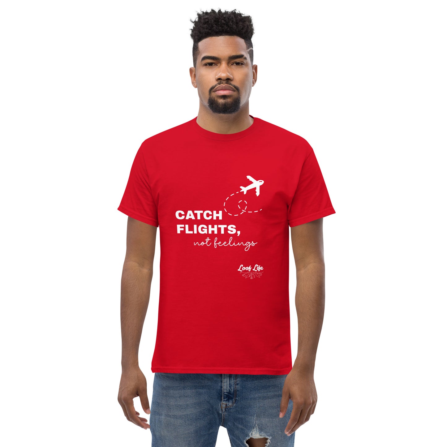 Catch Flights classic tee