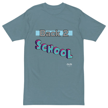 Back 2 School - Men’s premium heavyweight tee