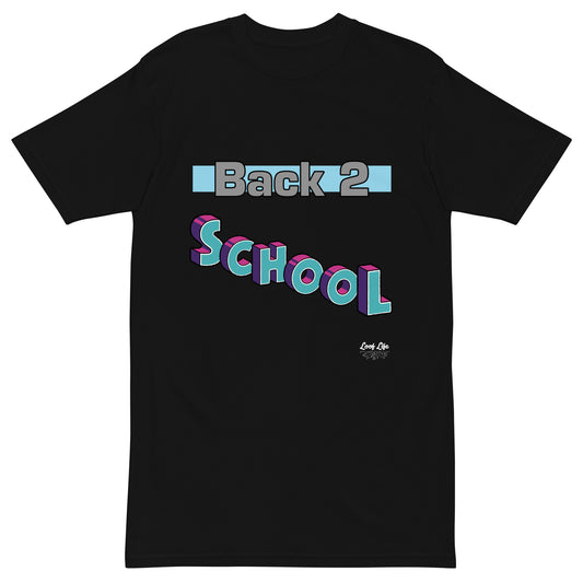 Back 2 School - Men’s premium heavyweight tee