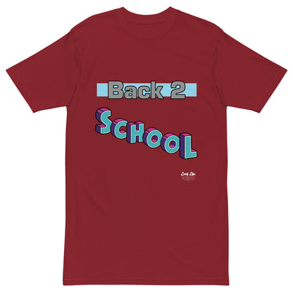 Back 2 School - Men’s premium heavyweight tee