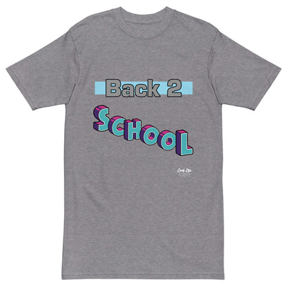 Back 2 School - Men’s premium heavyweight tee