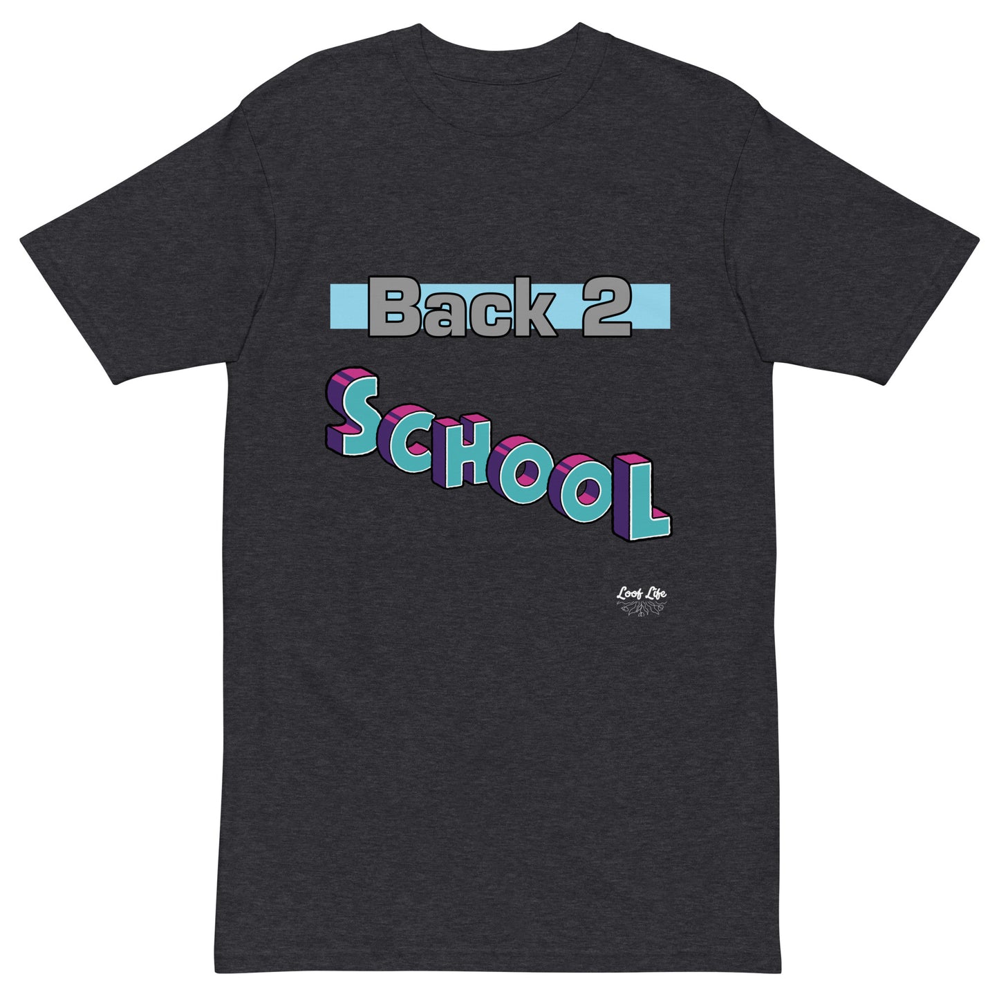 Back 2 School - Men’s premium heavyweight tee