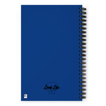 Born to do this - Spiral dotted notebook