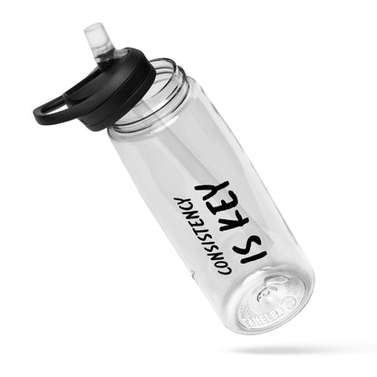 Consistency - Sports water bottle