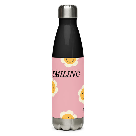 Stainless Steel Water Bottle - Smile