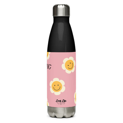 Stainless Steel Water Bottle - Smile