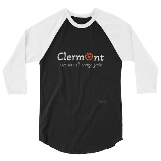 Clermont - Orange - 3/4 sleeve raglan shirt