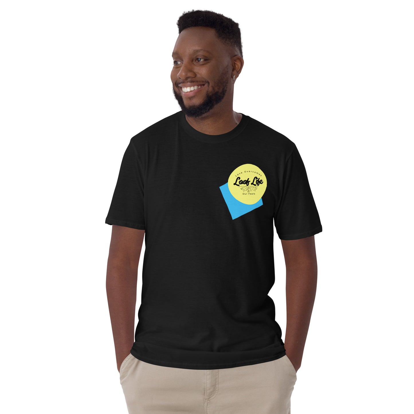 Love Overcomes Logo - Short-Sleeve Unisex T-Shirt