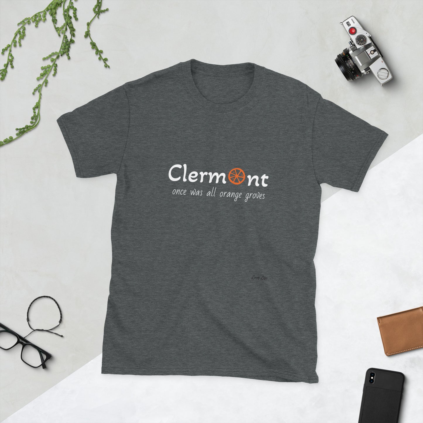 Clermont - Orange - Short-Sleeve Unisex T-Shirt