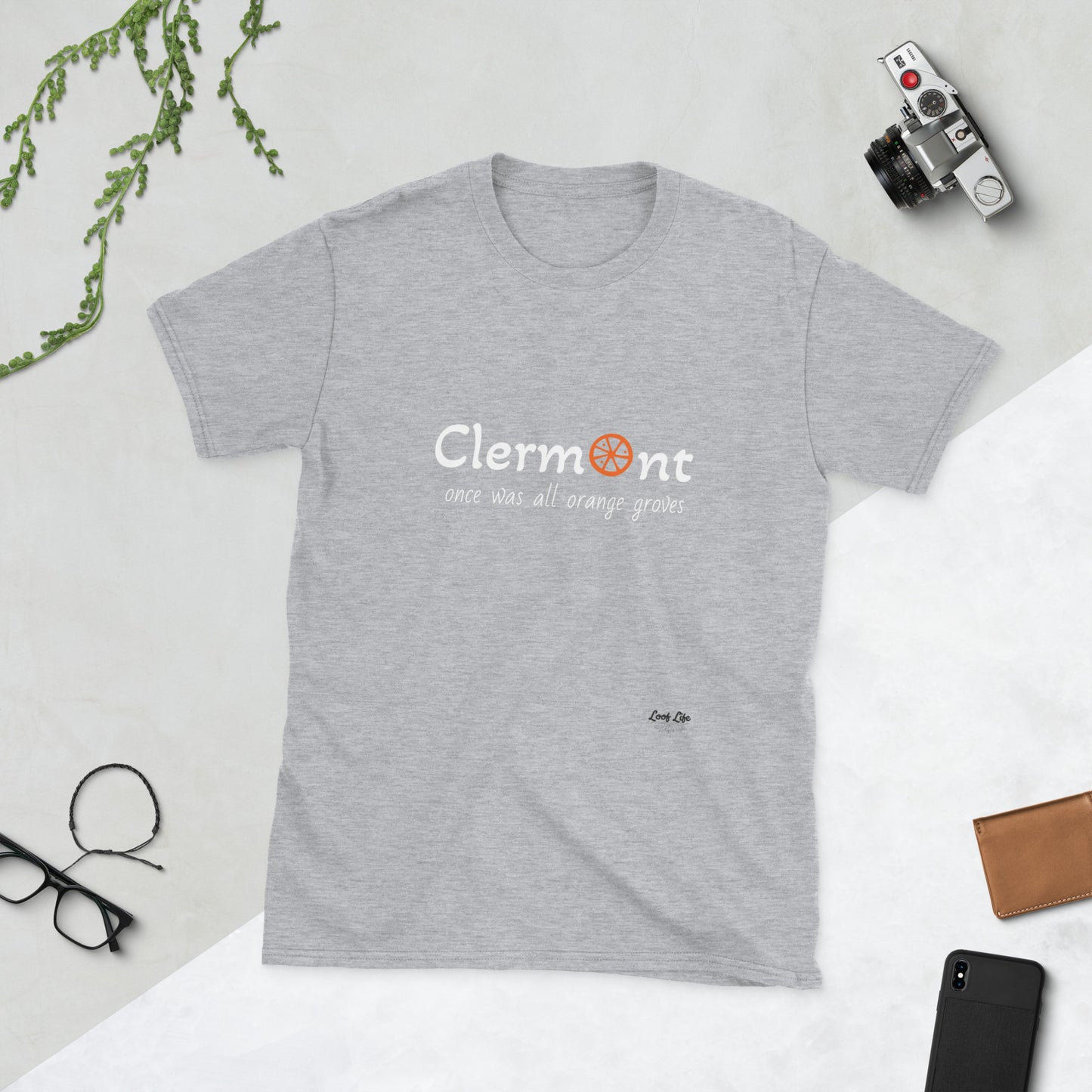 Clermont - Orange - Short-Sleeve Unisex T-Shirt