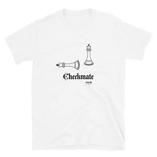 Checkmate - Black Font - Short-Sleeve Unisex T-Shirt