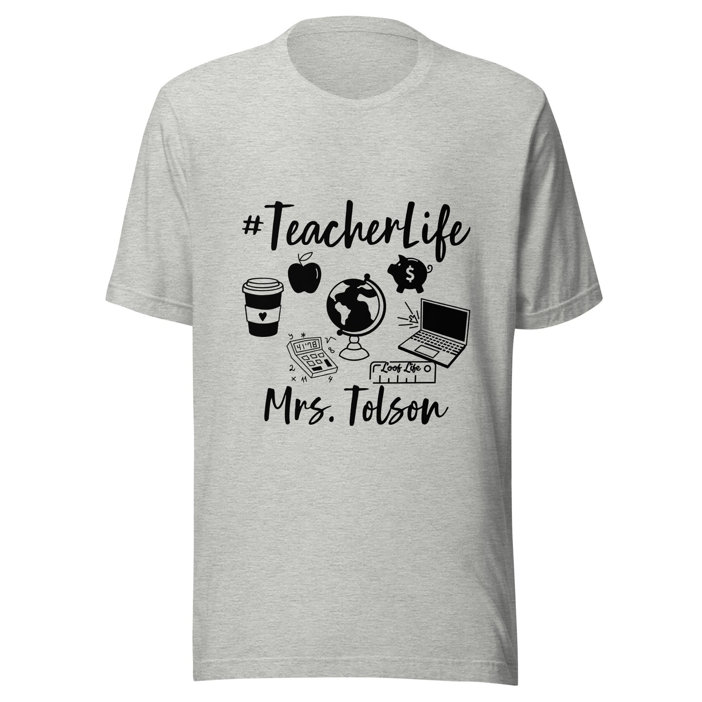 Custom - Black Print - Unisex t-shirt