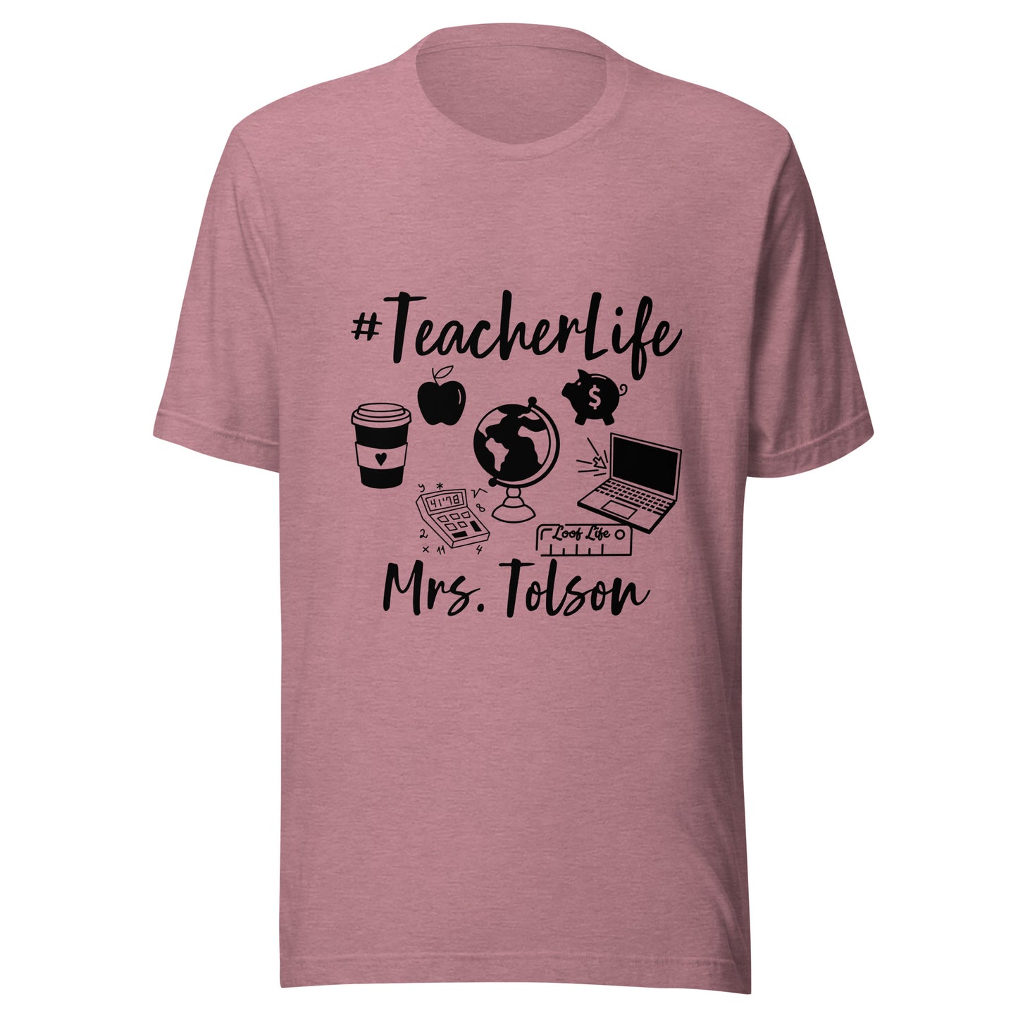 Custom - Black Print - Unisex t-shirt