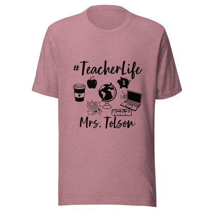 Custom - Black Print - Unisex t-shirt