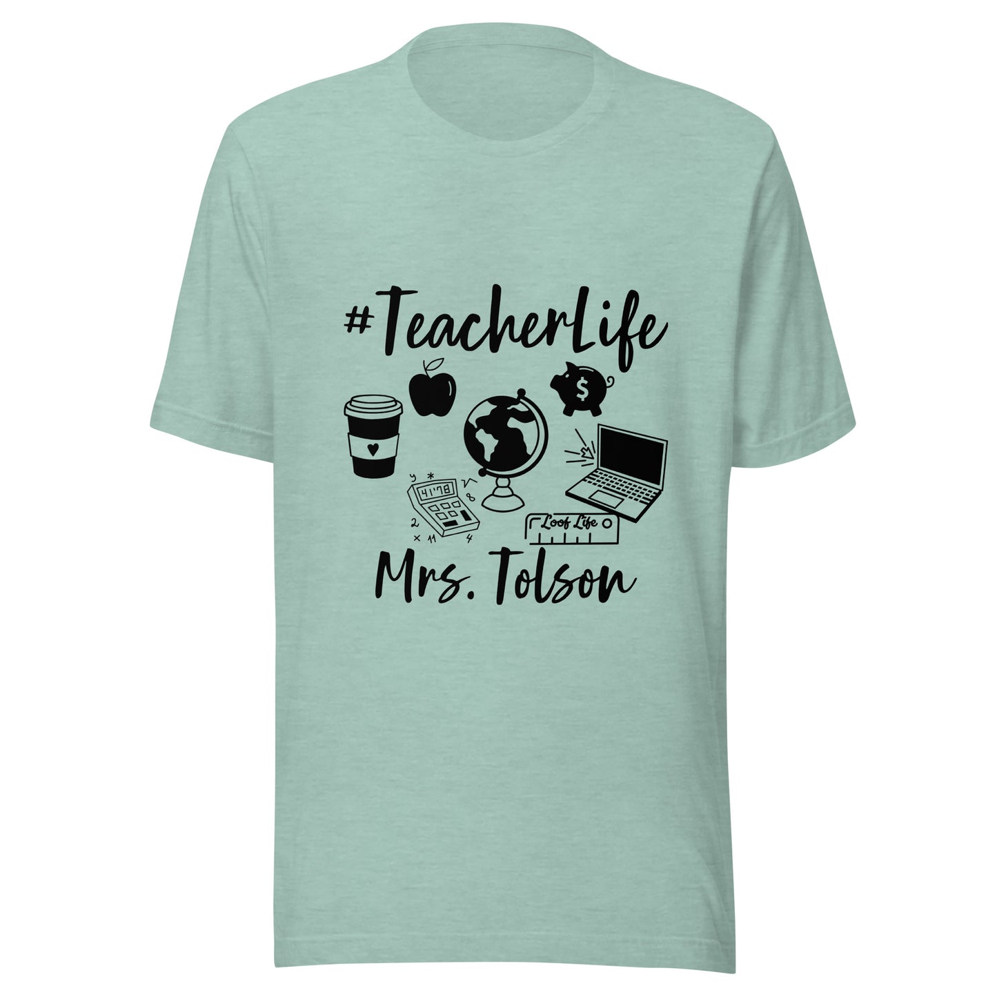 Custom - Black Print - Unisex t-shirt