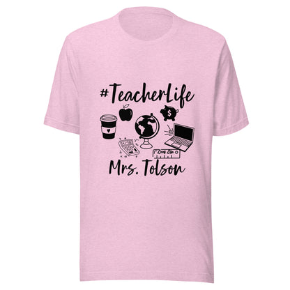 Custom - Black Print - Unisex t-shirt