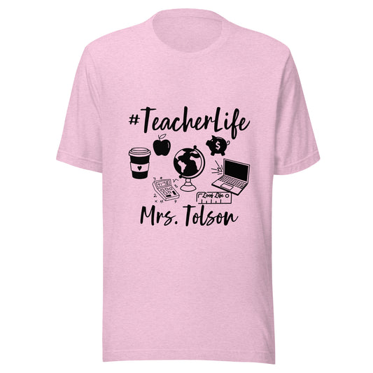 Custom - Black Print - Unisex t-shirt