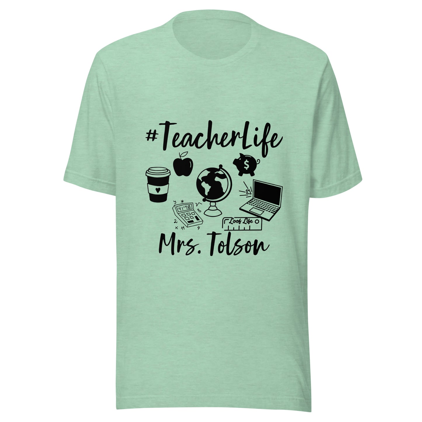 Custom - Black Print - Unisex t-shirt