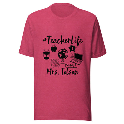 Custom - Black Print - Unisex t-shirt