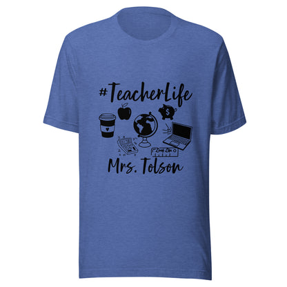 Custom - Black Print - Unisex t-shirt